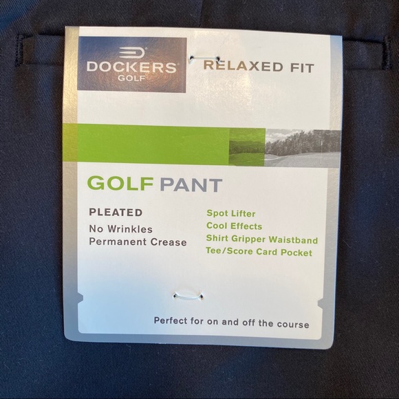 NWT! Dockers Relaxed Dit Golf Pant, Size 34/32 - Picture 4 of 5